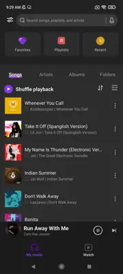 Mi Music android App screenshot 10