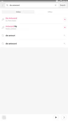 Mi Music android App screenshot 14