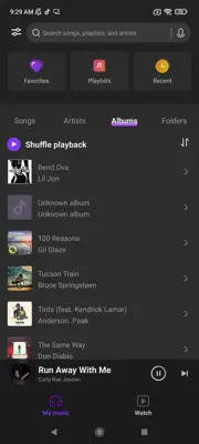 Mi Music android App screenshot 1